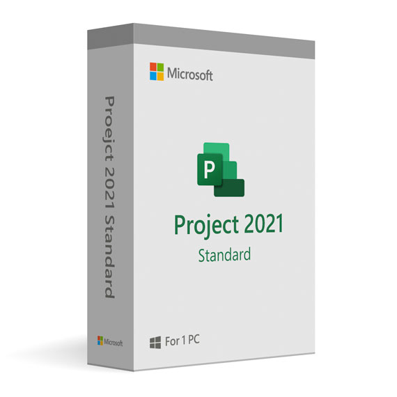 Project Standard 2021 for Windows Digital Download