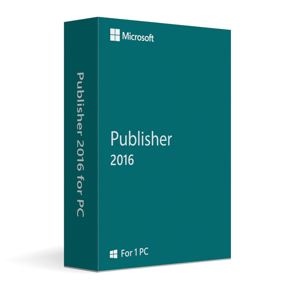 Publisher 2016 for Windows Digital Download