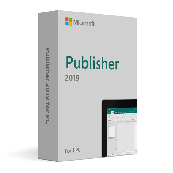 Publisher 2019 for Windows Digital Download