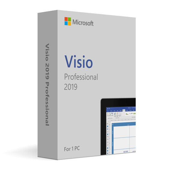 Visio Professional 2019 for Windows Digital Download
